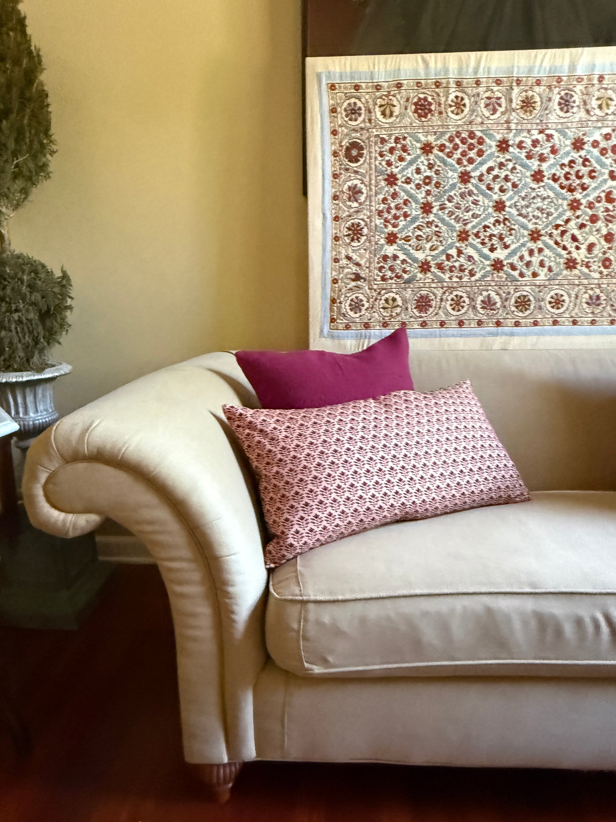 Provence Plum Decorative Pillow Cover