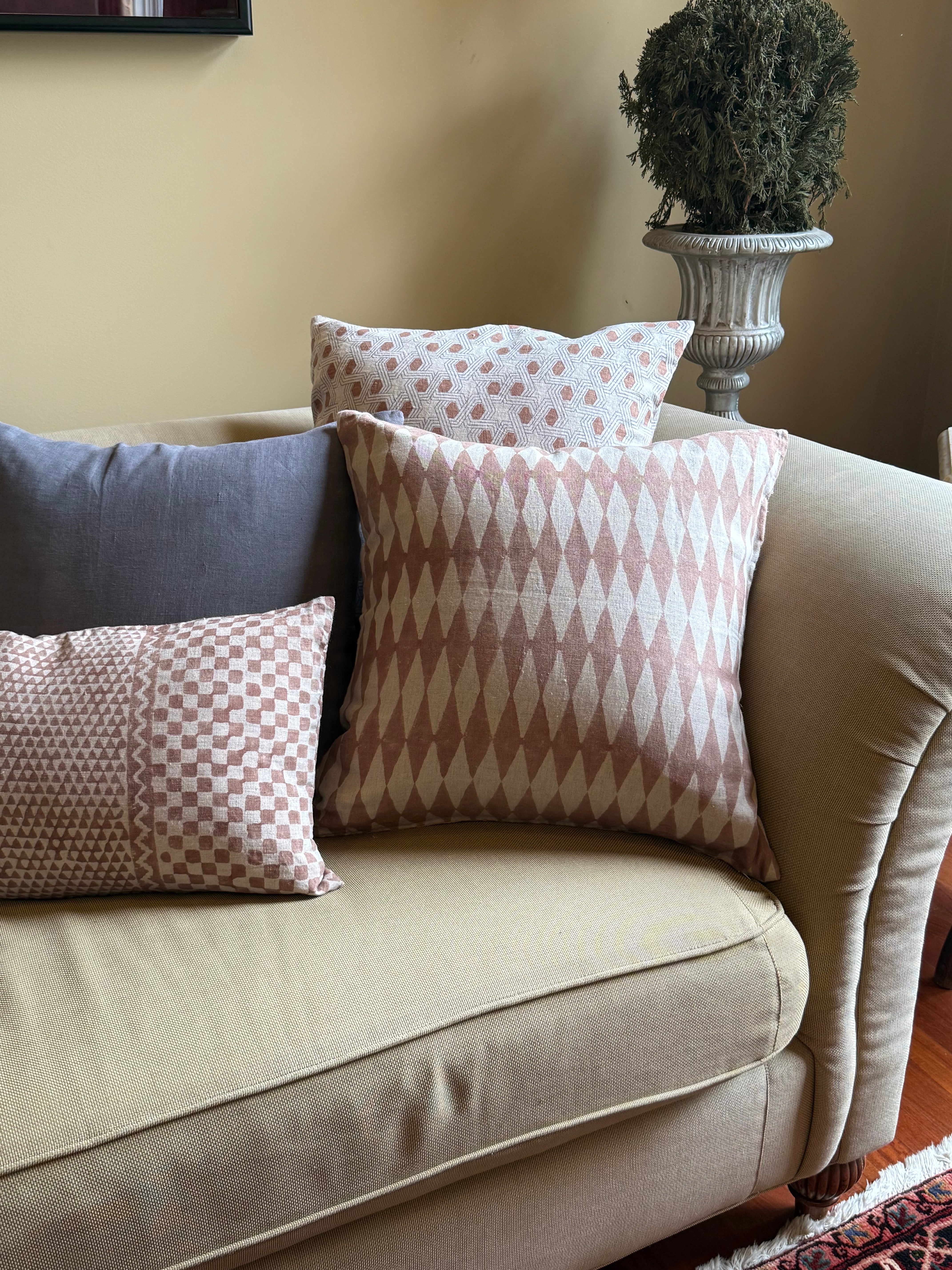 Samburu Clay Petit Lumbar Pillow Cover