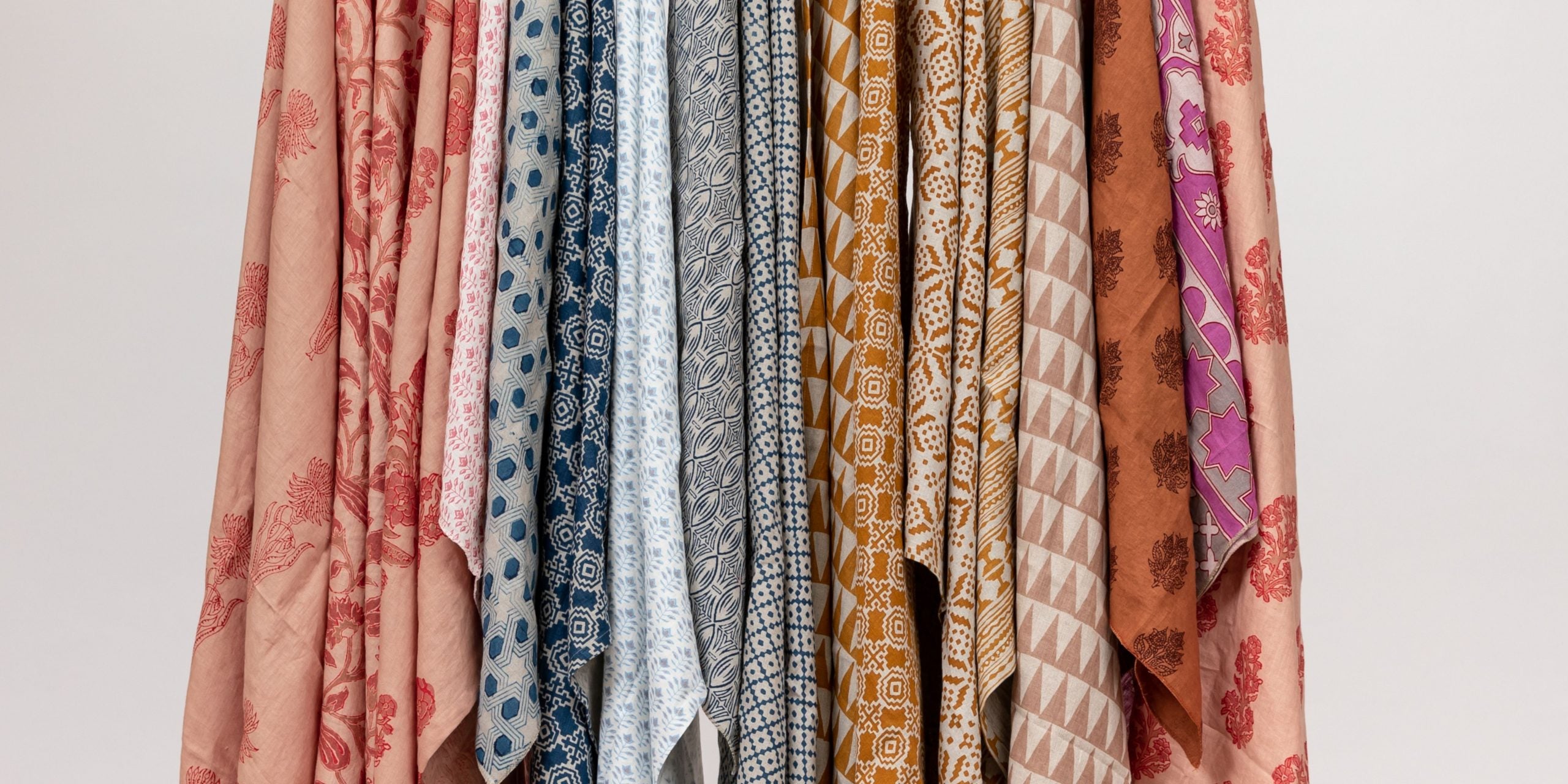 Alamwar Hand Blockprinted Fabrics