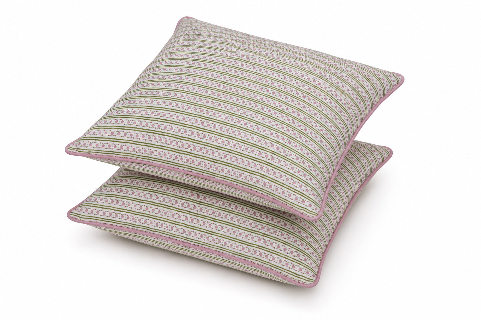 Dora Pistachio & Rose Decorative Pillow Cover