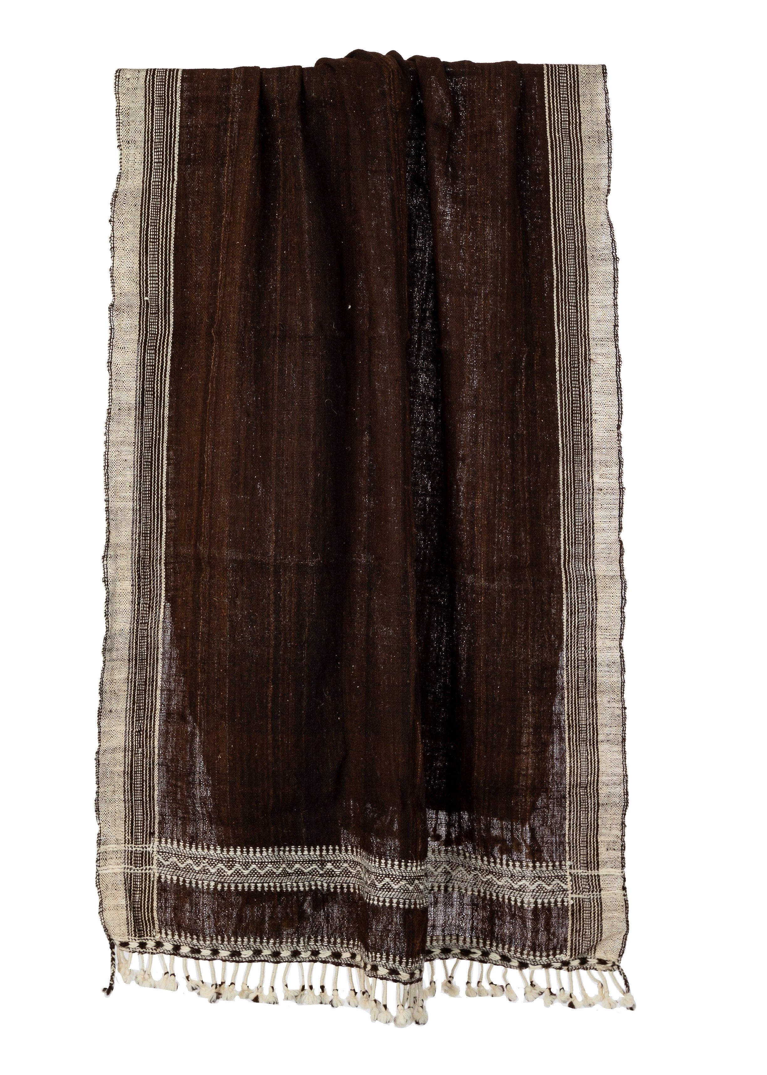 Kutch Brown Throw